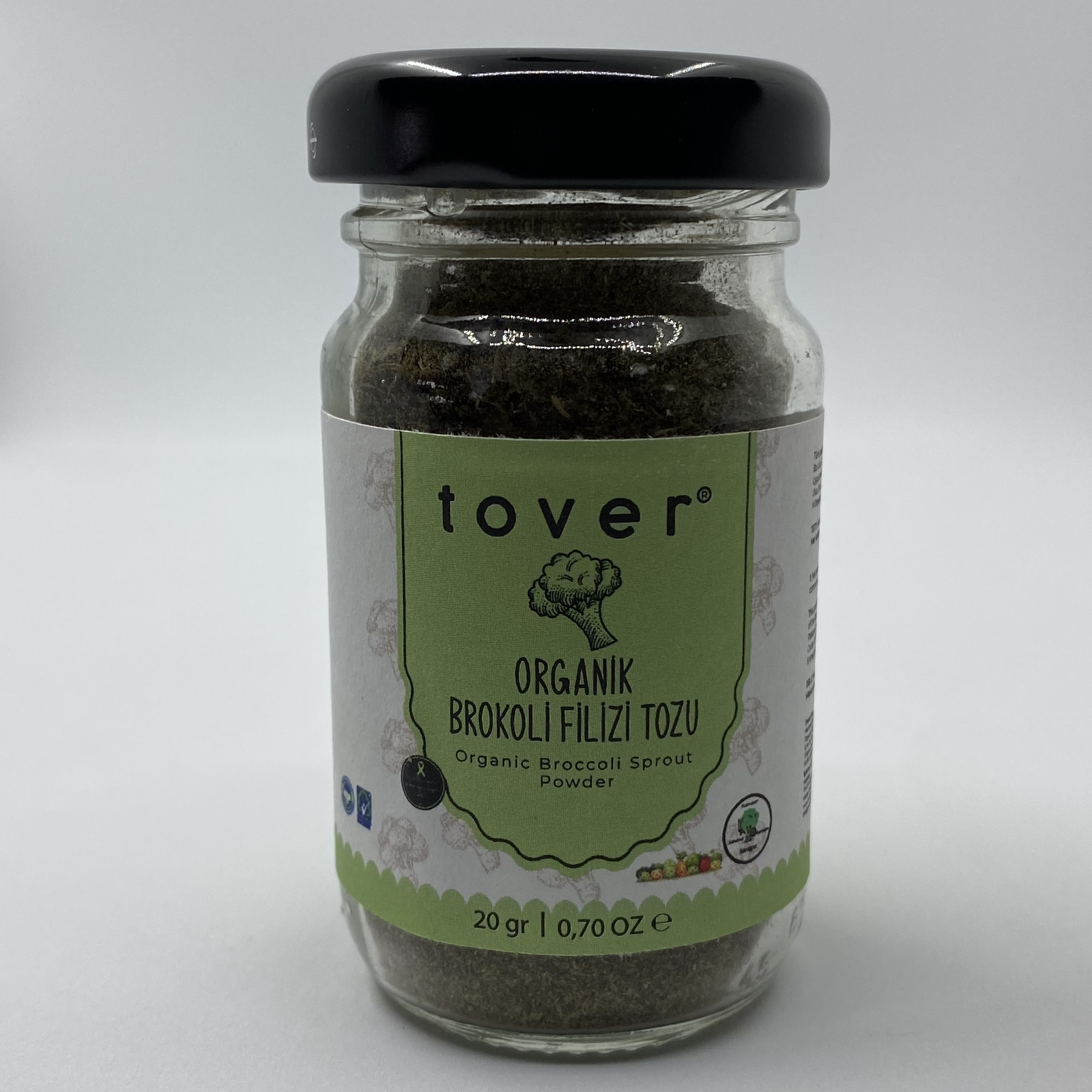 Organik Brokoli Tozu 20gr ( 2 Adet )