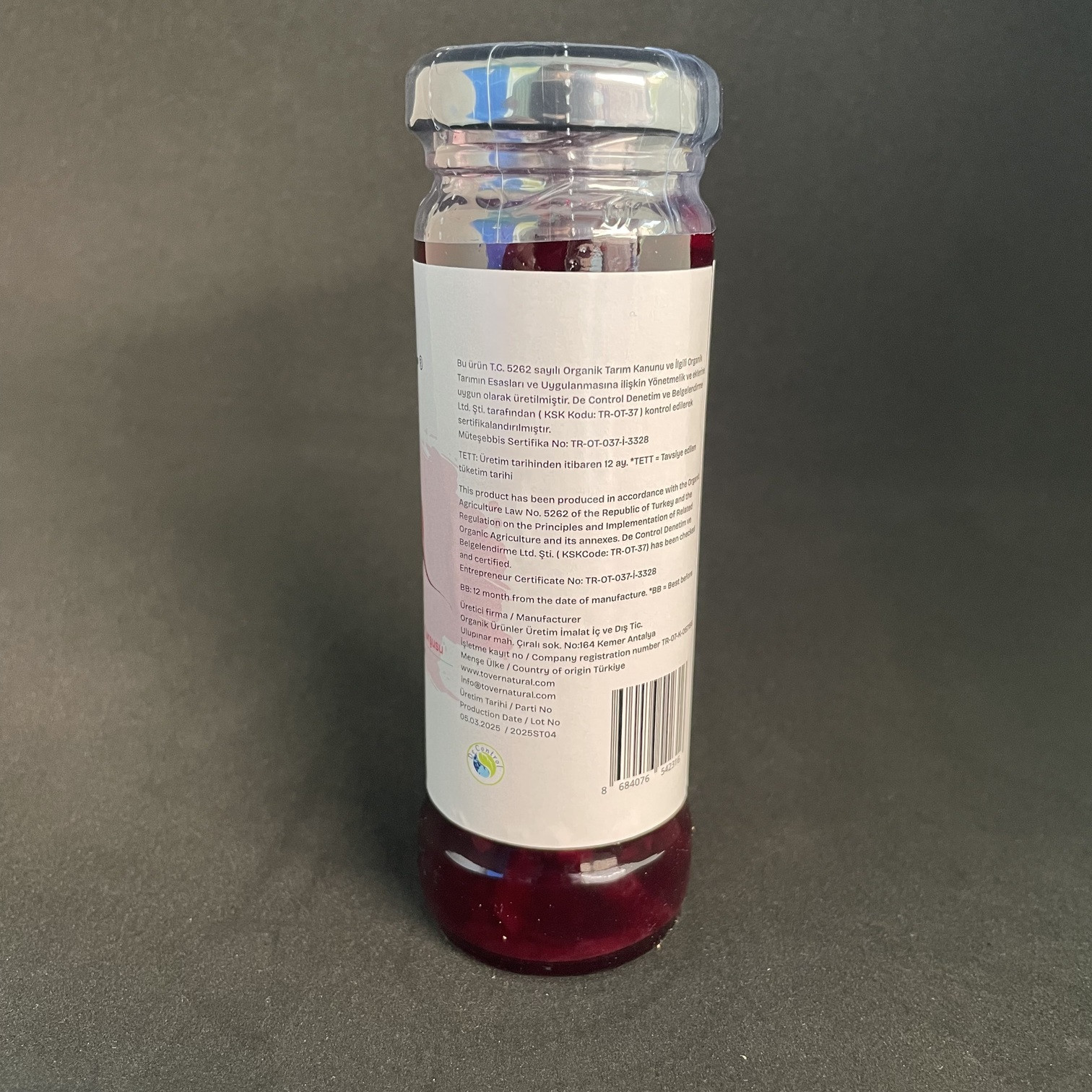 Organik Fermente Kırmızı Pancar Turşusu ( 110ml )